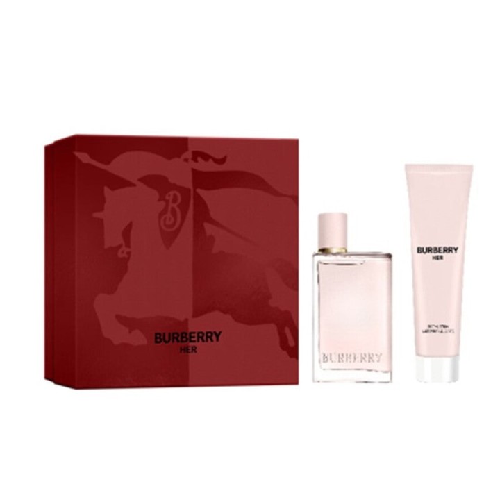 Burberry Her Edp 50Ml & Body Lotion 75Ml Set