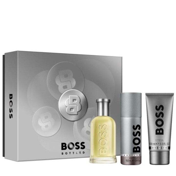 Hugo Boss Bottled Edt 100Ml+Sg100Ml+Deo150Ml 25