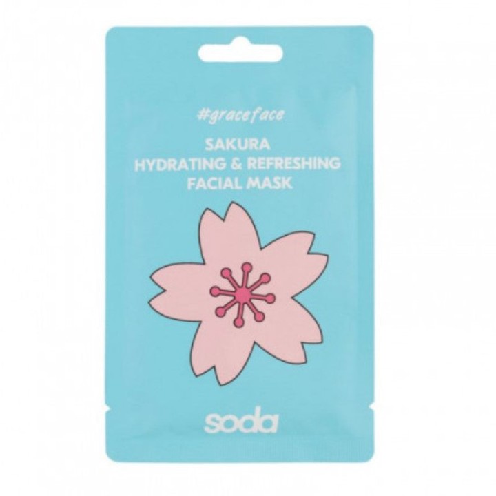 Soda Sakura Hydrating&Refreshing Maskin1004 28Ml