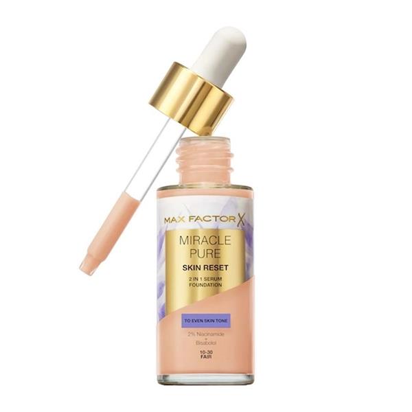 Max Factor Miracle Pure Liqfnd Serum Fair To Light