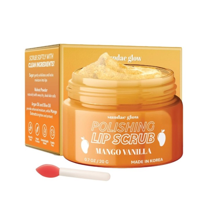 Sundae Glow - Lip Scrub Mango Vanilla