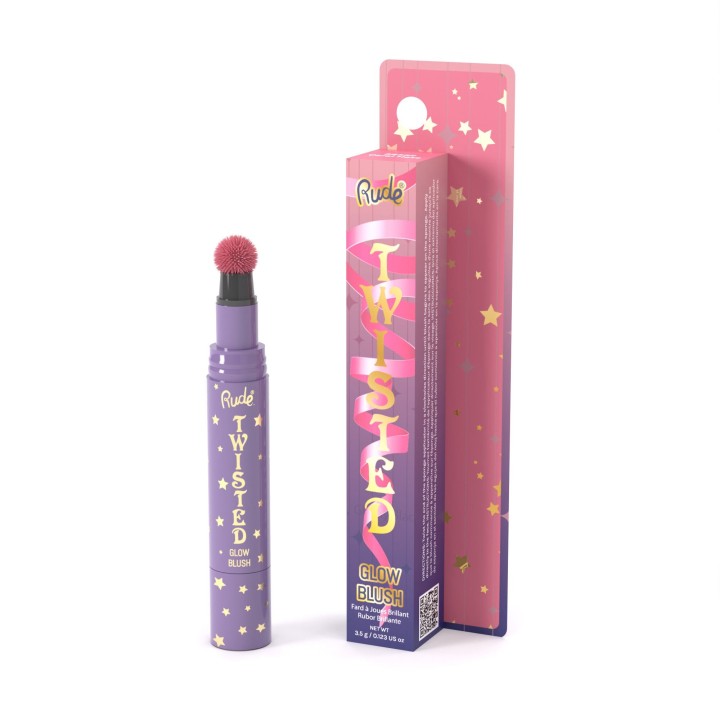 Rude Cosmetics Twisted Glow Blush - Rose Taupe