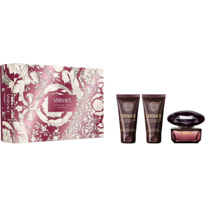 Versace Crystal Noir Edp50Ml & Sg50Ml & Bl50Ml 25