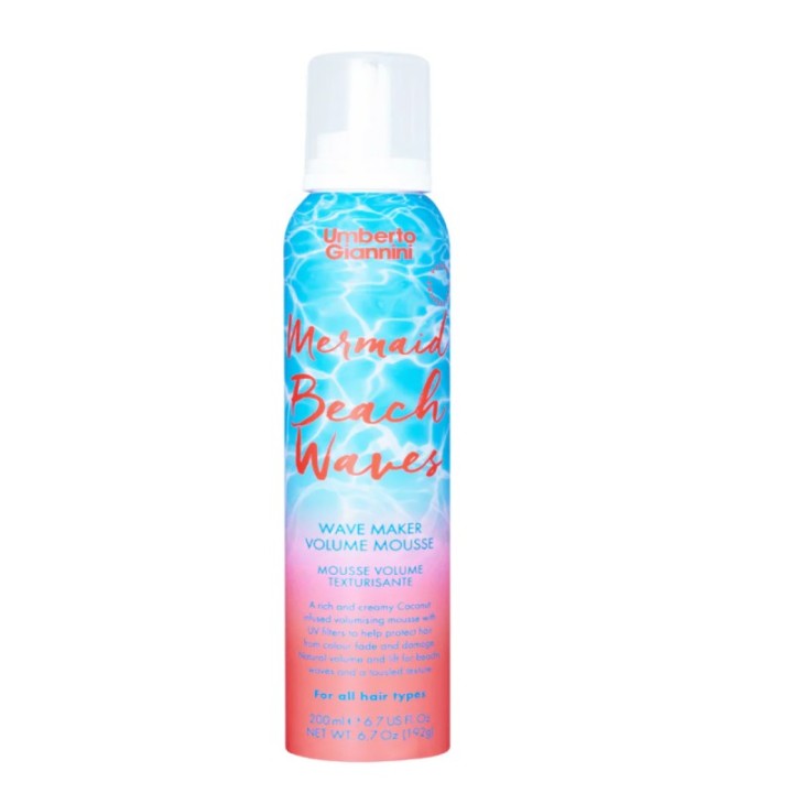 Umberto Giannini Mermiad Beach Waves Wave Maker Volume Mousse 200Ml