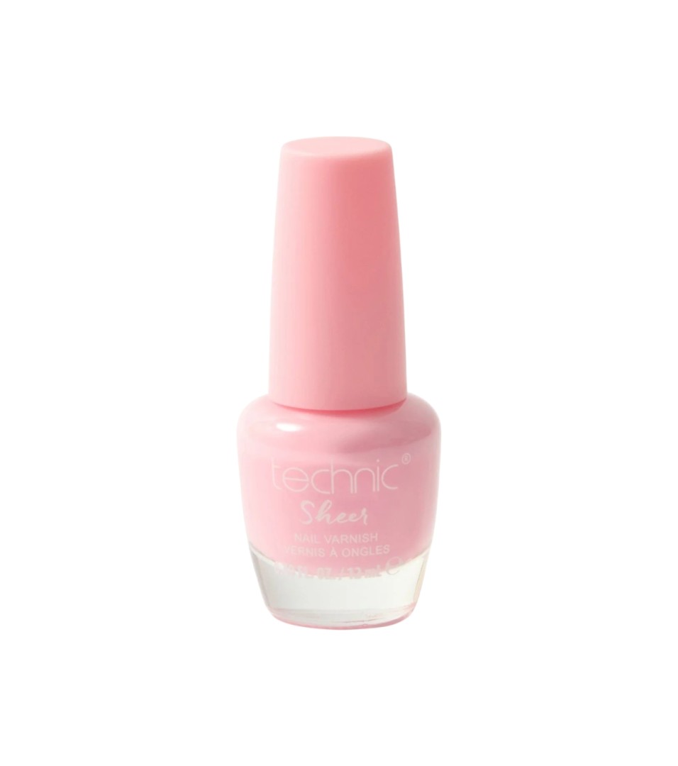 Technic Sheer Nail Varnish Pink