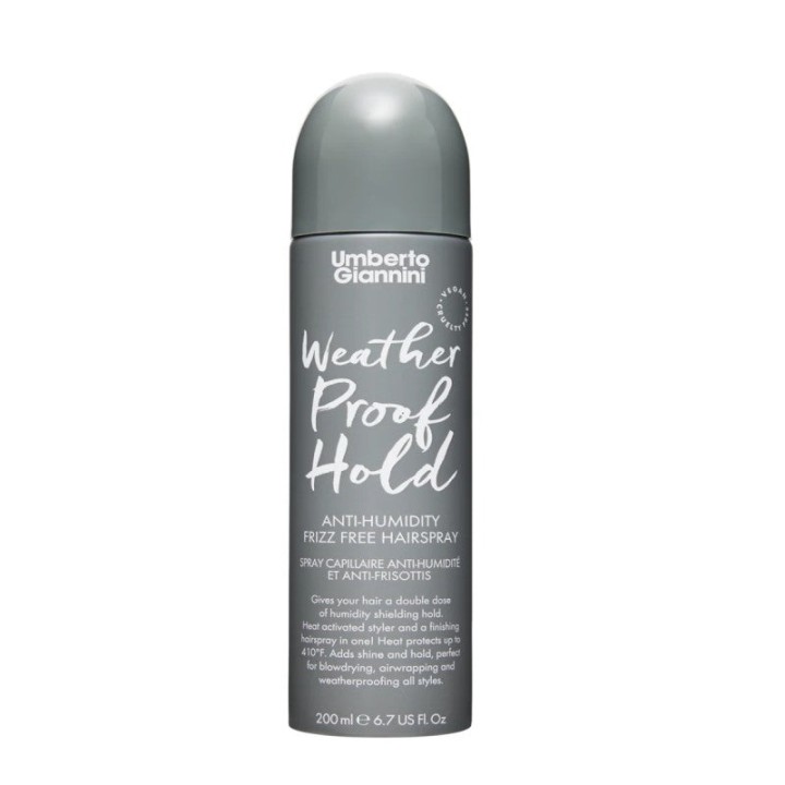Umberto Giannini Weatherproof Hold Anti-Humidity Frizz Free Hairspray 200Ml