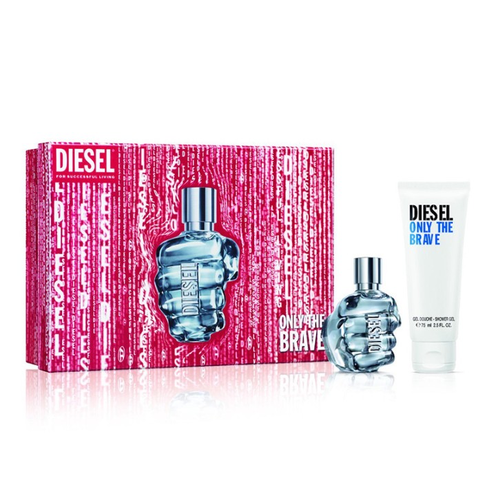 Diesel Only The Brave Edt 50Ml&Shower Gel 75Ml 25