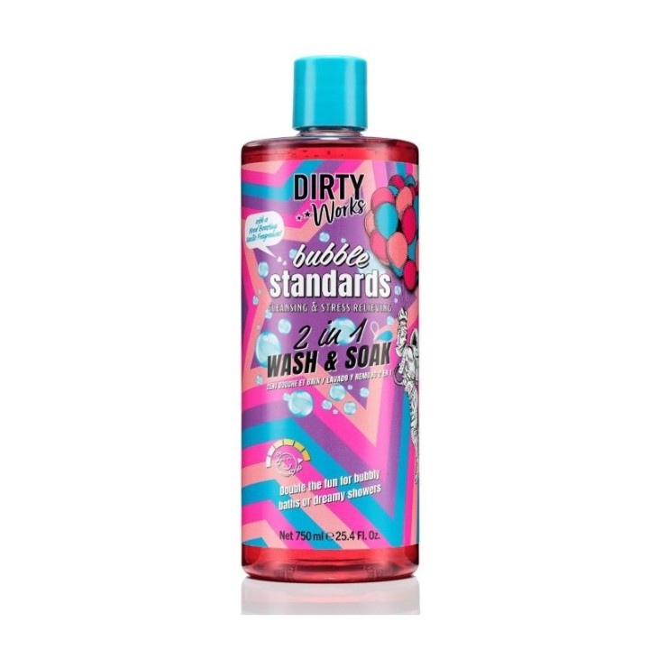 Dirty Works Bubble Standarts 2In1 Wash&Soak 750Ml