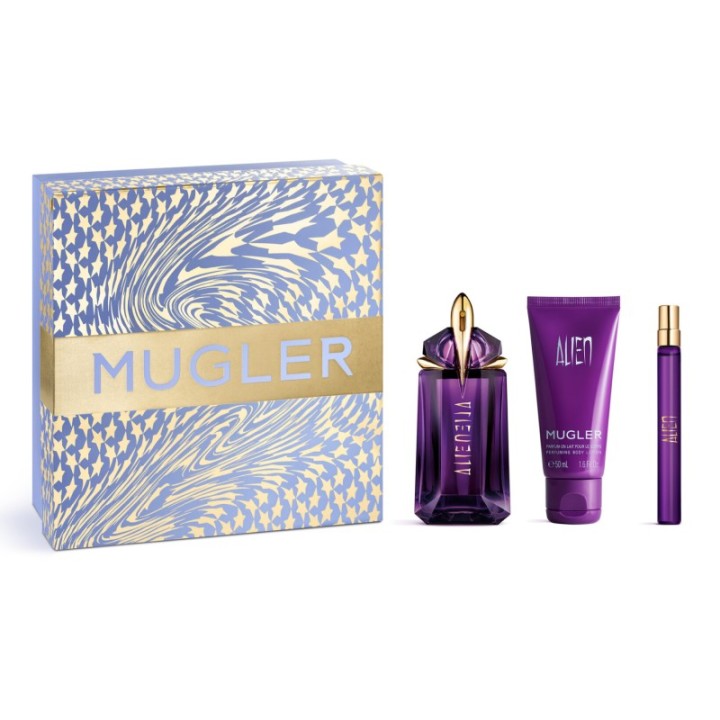 Thierry Mugler Alien Edp 60Ml&10Ml & Body Lotion 50Ml Set