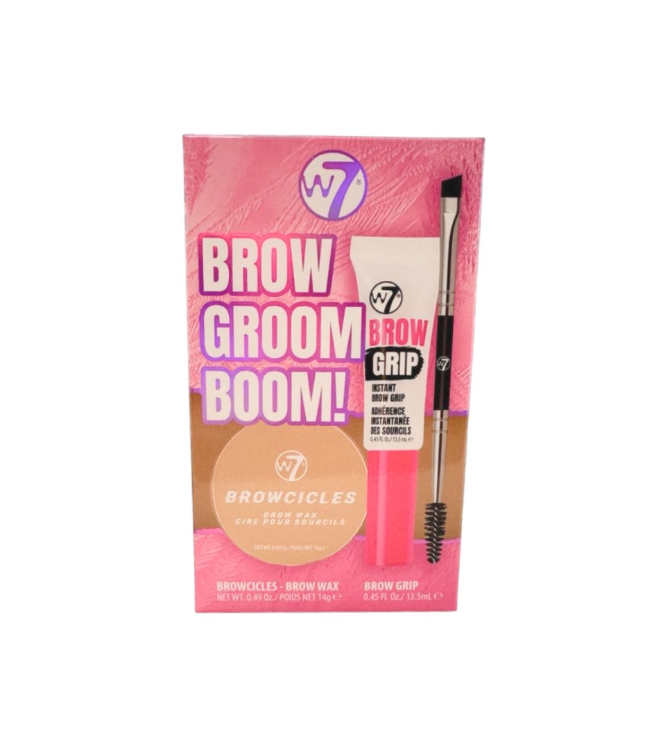 W7 Eyebrow Set Brow Groom Boom! 3Pc 25