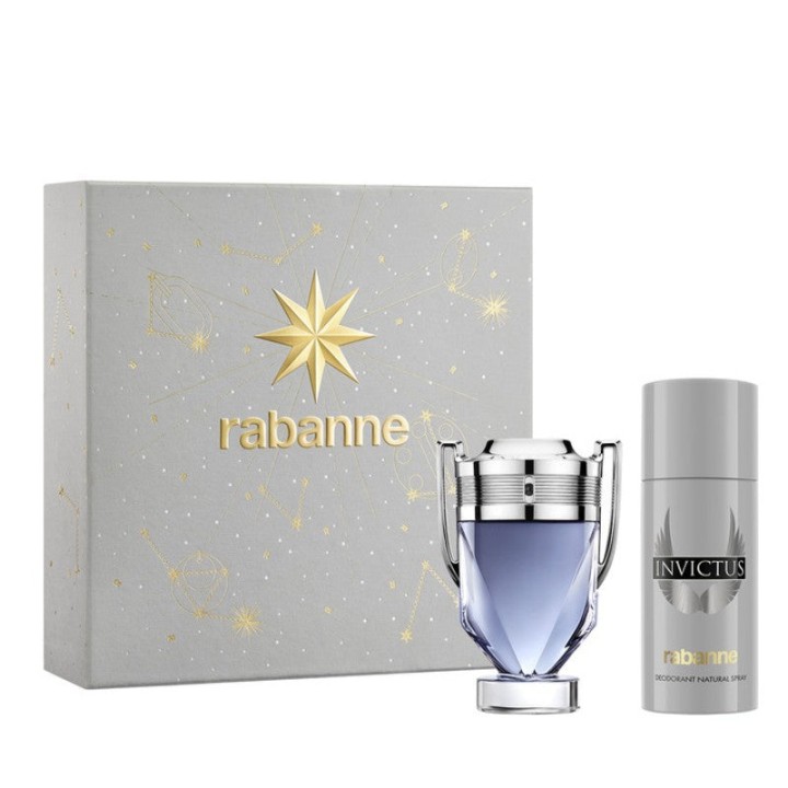 Paco Rabanne Invictus Edt 100Ml & Deodorant 150Ml Set