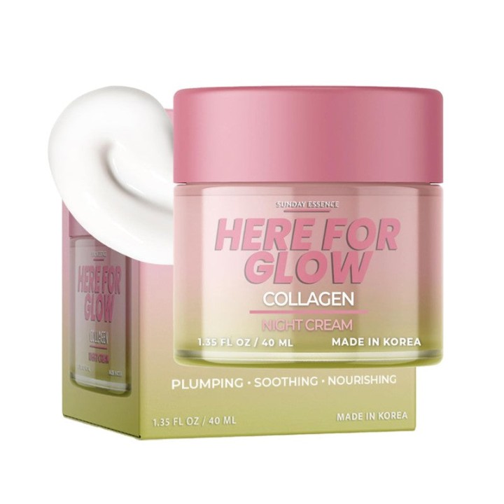 Sunday Essence - Here For Glow Collagen Face Cream 40Ml