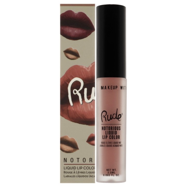 Rude Cosmetics Notorious Liquid Lip Colour - False Hope.