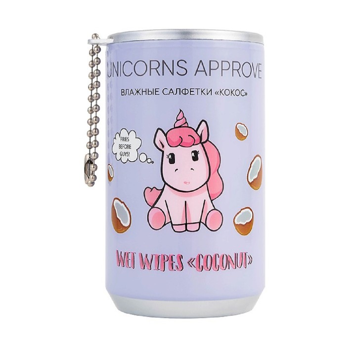 Soda Unicorns Coconut Wet Wipes