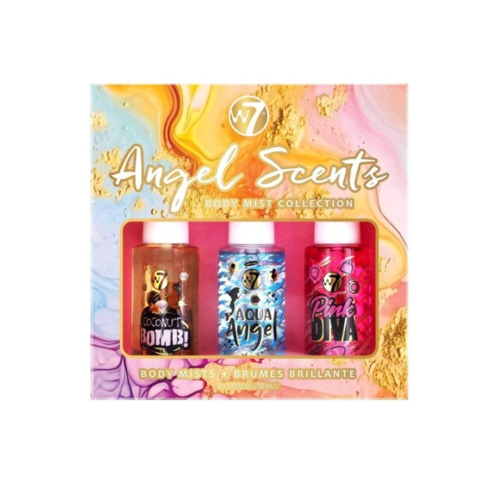 W7 Angel Scents Trio Body Mist Collection-3X50Ml