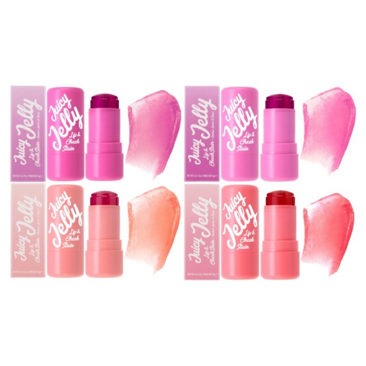 W7 Juicy Jelly Lip And Cheek Stain-Candy