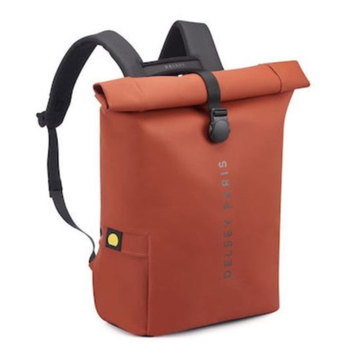 Turenne Soft Roll Top Backpack - Brick