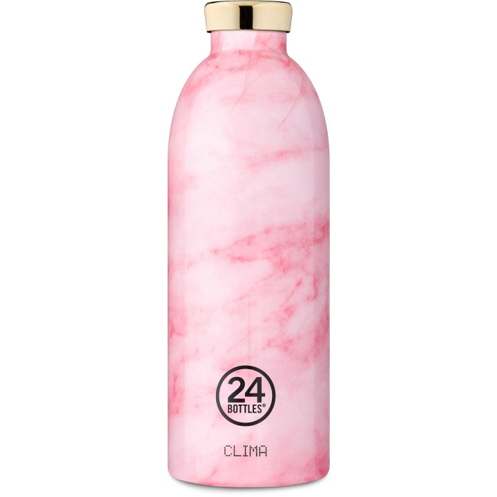 24Bottles Clima Bottle 850Ml Pink Marble