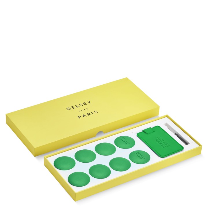 Set Wheel Caps*Lugtag-Green