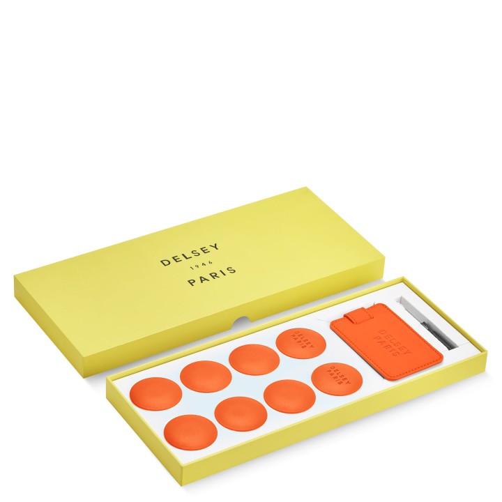 Set Wheel Caps*Lugtag-Orange