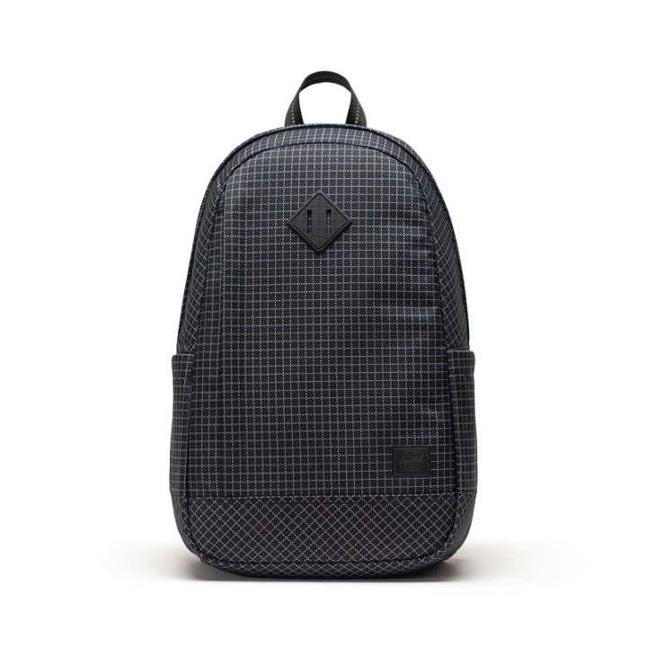 Seymour Backpack Grid Black