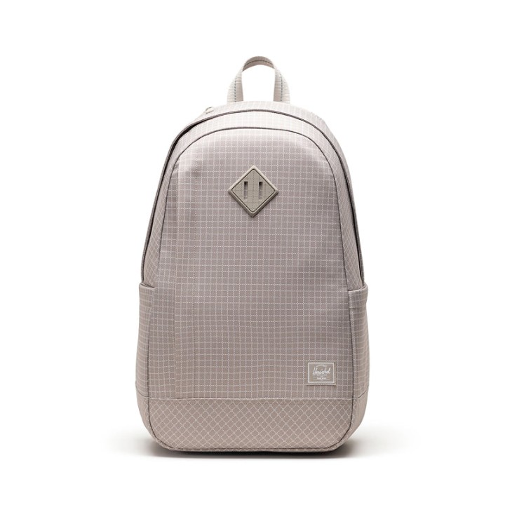 Seymour Backpack Grid London Fog