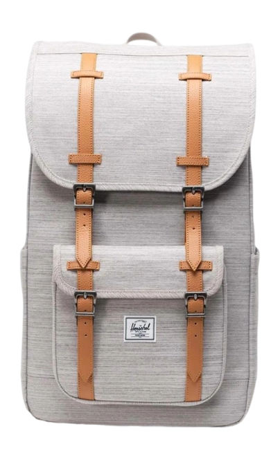 Herschel Little America Backpack Light Grey Crosshatch