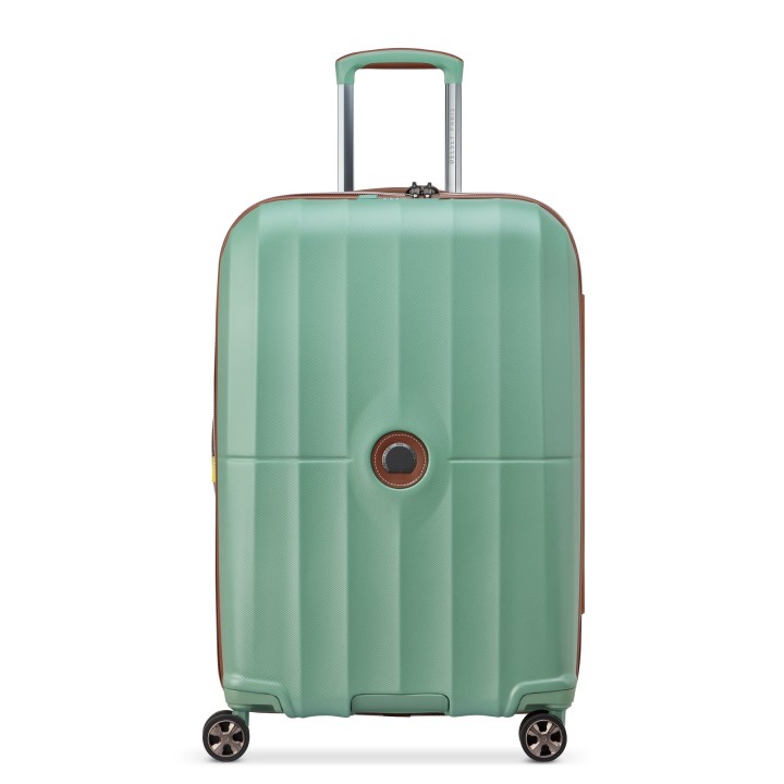 Delsey Carrousel 2. 67 Checkin Suitcase - M Expandable -Sage Green
