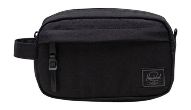 Herschel Chapter Small Travel Kit Black Tonal