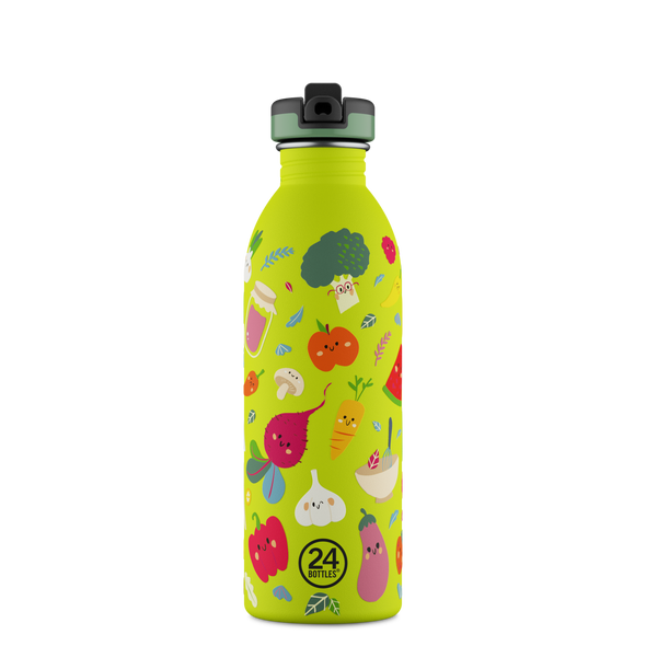 24Bottles Urban Bottle 500Ml Veggie Friends