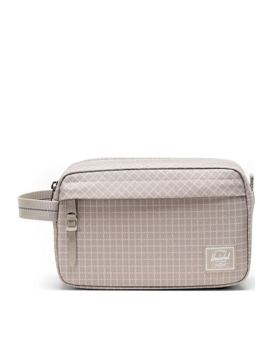 Herschel Chapter Travel Kit Grid London Fog