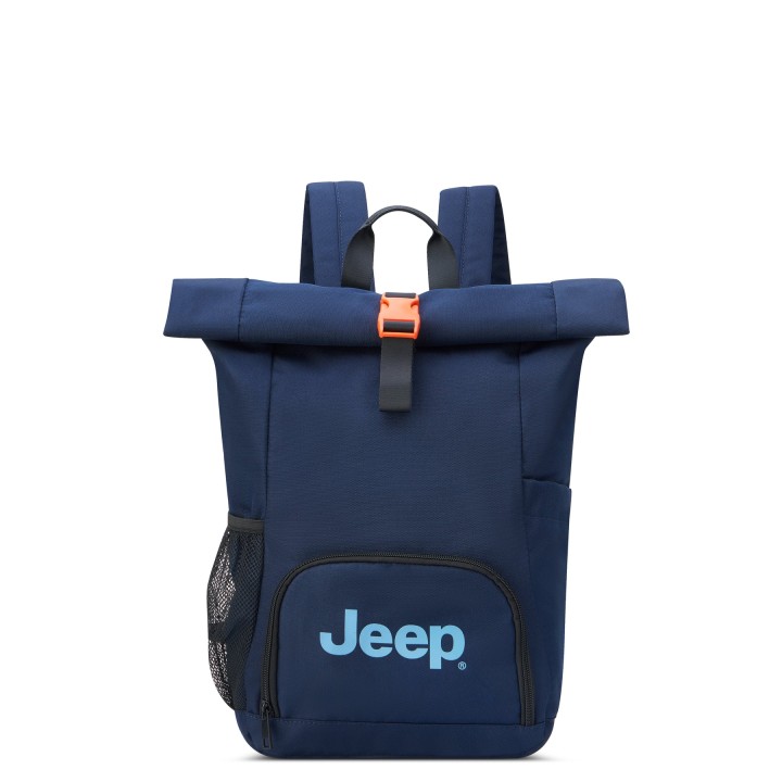 Jeep Js016D Rolltop Backpack - Blue