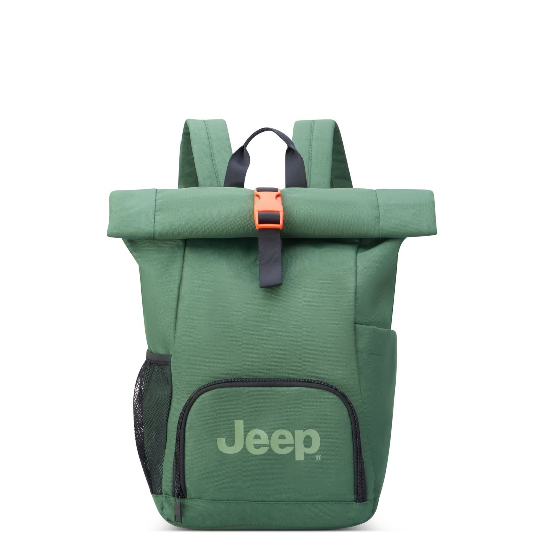 Jeep Js016D Rolltop Backpack - Green