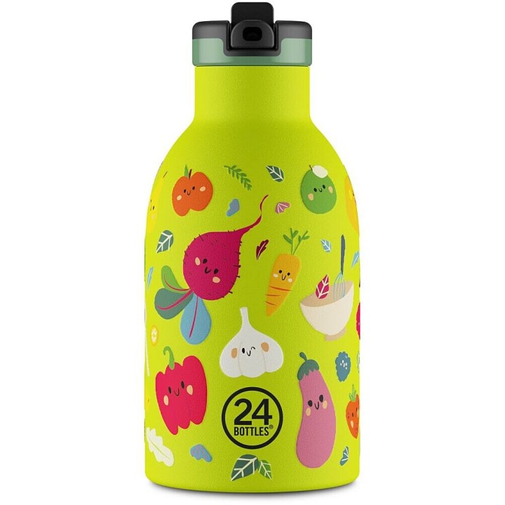 24Bottles Clima Bottle 330Ml Veggie Friends