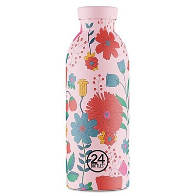24Bottles Clima Bottle 500Ml Bloom Bloom Pink