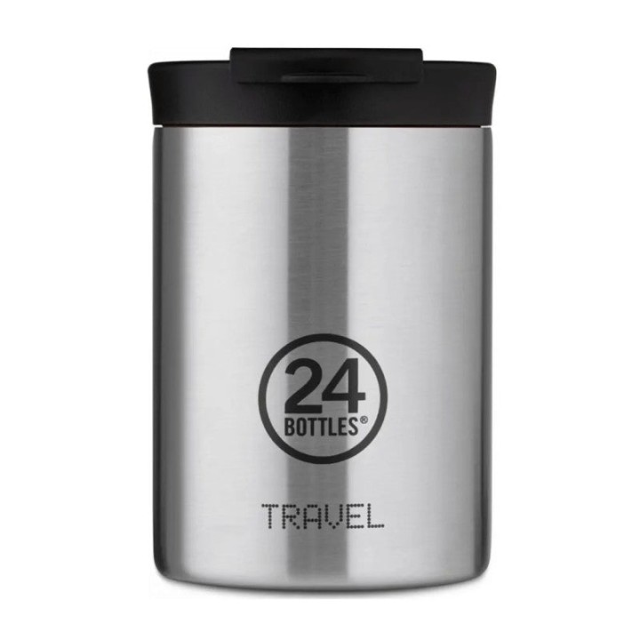 24Bottles Travel Tumbler 350Ml Brushed Steel