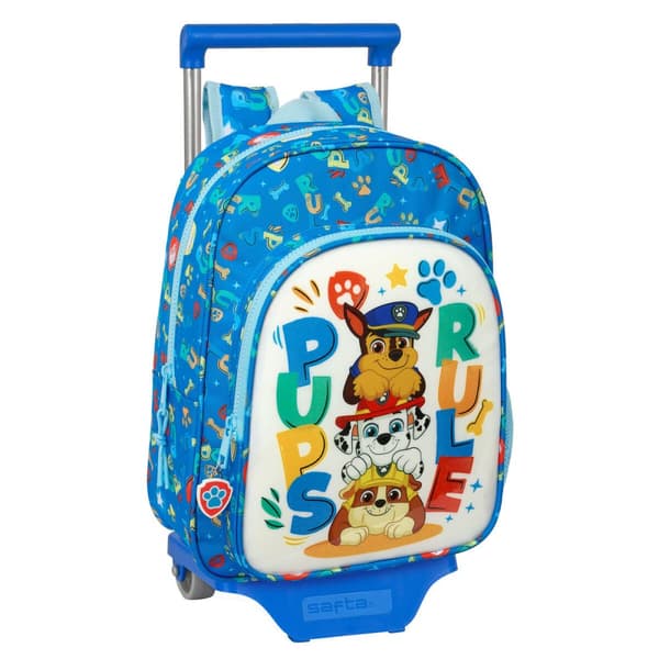 Safta Backpack With Trolley Paw Patrol (Blue)