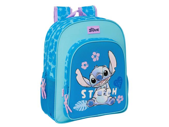 Safta Junior Backpack Stitch Hawaii (Adjustable To Cars)
