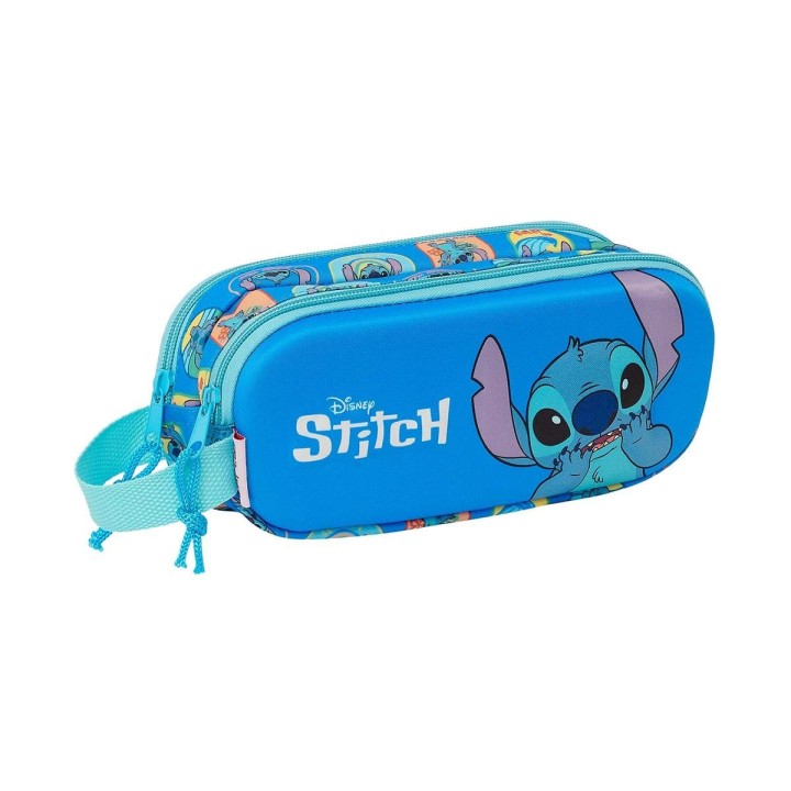 Safta 3D Double Pencil Case Stitch