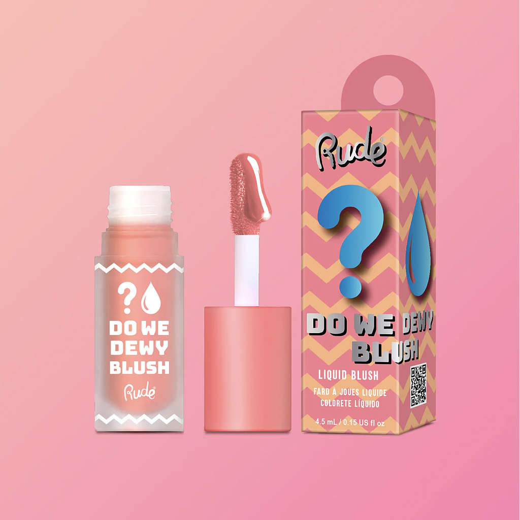 Rude Cosmetics Do We Dewy Liquid Blush-Sierra Pink