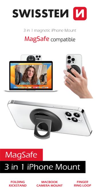 Swissten 3 In 1 Magsafe Holder