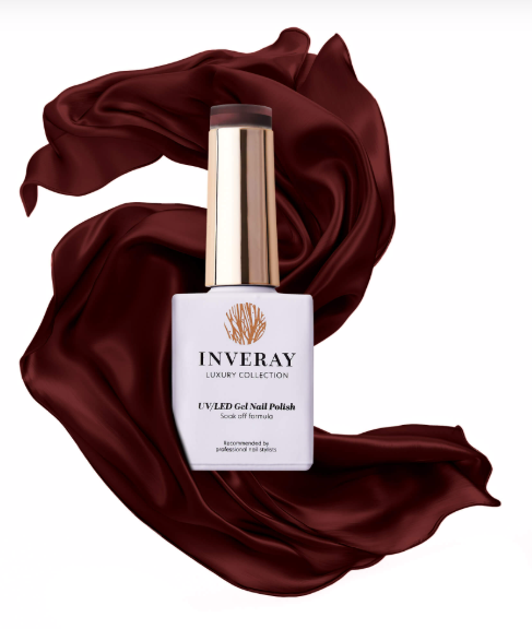 INVERAY UV/LED gel polishes- No. 083 CRANBERRY PUNCH
