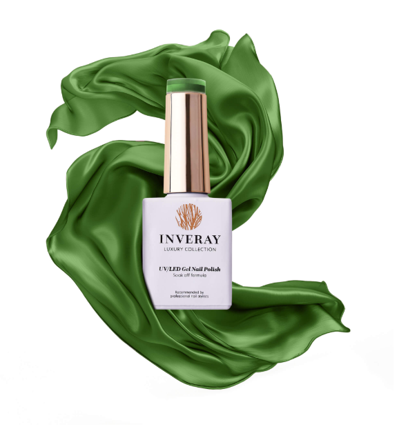 INVERAY UV/LED gel polishes- No. 142 RAINY LEAF