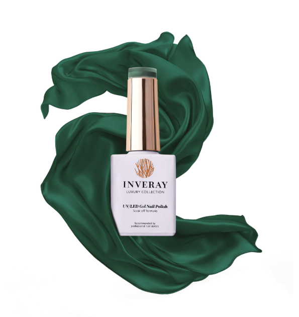 INVERAY UV/LED gel polishes- No. 154 GREENLAND