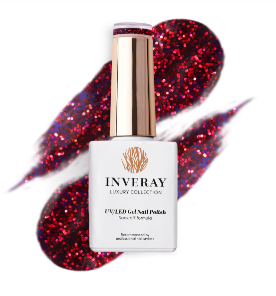 INVERAY UV/LED gel polishes- No. 158 SECRET KISS