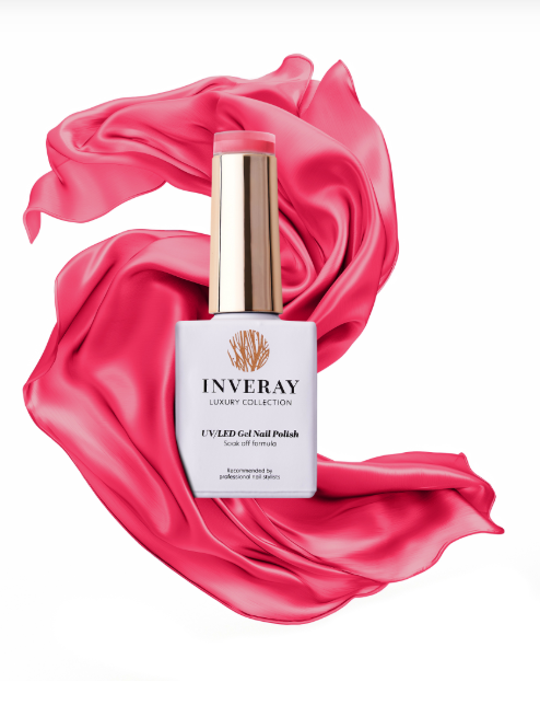 INVERAY UV/LED gel polishes- No. 169 WILD ROSE