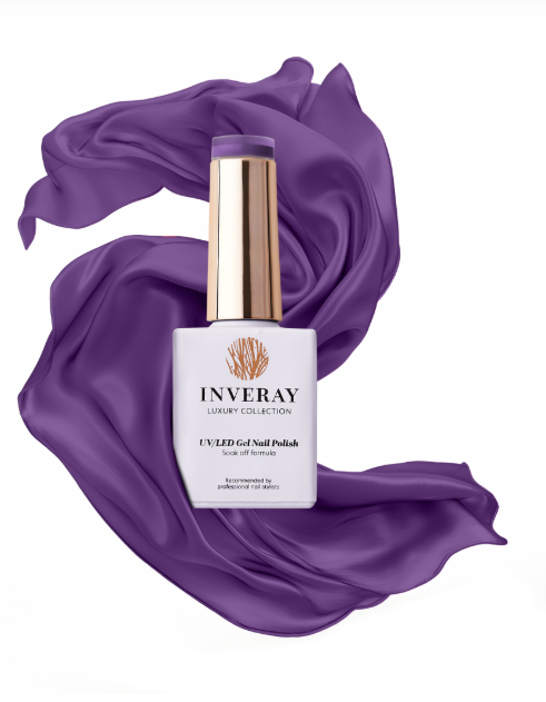 INVERAY UV/LED gel polishes - No.179 PURPLE HAZE