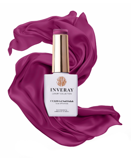 INVERAY UV/LED gel polishes- No. 181 FIG FIZZ