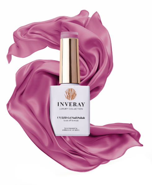 INVERAY UV/LED gel polishes- No. 195 VINTAGE PINK