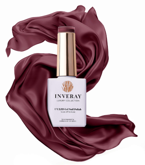 INVERAY UV/LED gel polishes- No. 229 MIDNIGHT FROST